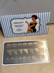 MOYOU LONDON 指甲油印花板 - Frenchy 15