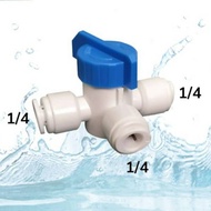 Stop Kran Ball Valve 3 Way L Type Valve 1/4 - 1/4 - 1/4