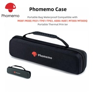 Phomemo Case, Portable Bag Waterproof Compatible with M08F/M08E/P831/TP81/TP83, A886/A887, MT800/MT8