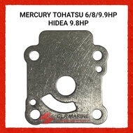 WATER PUMP PLATE MERCURY TOHATSU 6HP 8HP 9.8HP HIDEA 9.8HP YMM TAIWAN GUIDE PLATE BESI PAPAN AIR MERCURY TOHATSU