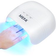 MEFA Portable UV Nail Lamp, 48W UV Light for Gel Nails with 21pcs Lamp Beads, 3 Times UV Dryer