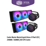 Cooler Master MasterLiquid Atmos II Pixel LED | 240MM / 360MM | AIO CPU Cooler