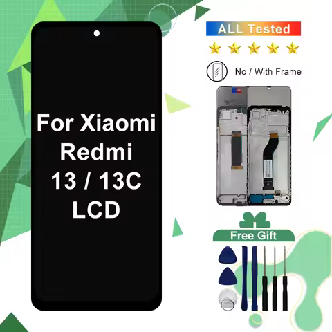 IPS For Xiaomi Redmi 13 2404ARN45A Screen Touch Digitizer Assembly For Xiaomi Redmi 13C 23100RN82L L