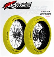 SARUNG BAN MOTOR TRAIL / COVER TIRES / SARUNG BAN MOTOR 18/21-Dunlop