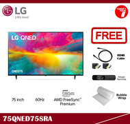 [ Delivered by Seller ] LG 75" inch QNED75 4K Smart QNED TV with Quantum Dot NanoCell (2023) 75QNED75SRA 75QNED75 75QNED