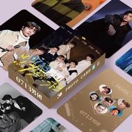 新客专享0713再就业男团周边55张镭射盒装小卡高清不重复lomo卡新款0713 re-employment men's group around 55 radiumFW