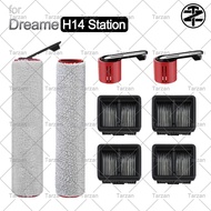 Dreame H14 Station Wet Dry Vacuum Accessories:roller brush,filter,brush,holder
