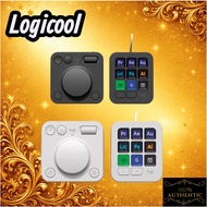 Logicool Logitech MX Creative Console KXCCP Left-Hand Device Keypad for Dial Pad DaVinci Resolve