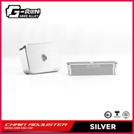 ∠ ♚ ➸ G-REN CHAIN ADJUSTER SWING ARM END CAP FOR SNIPER150