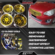 GOLD CHROME COLOUR PAINT (EZ Coat C2 Gold )
