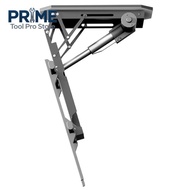 Ceiling TV LIFT Electric Remote Control Rotating Bracket 50-85" Support Motorized Stand High Low Adj