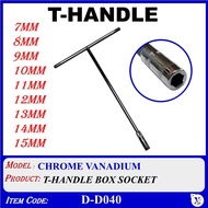 (7mm - 15mm) T-HANDLE BOX SOCKET D-D040