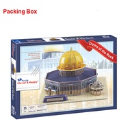 γMust-haveγ 3d Puzzle Model Masjid Al Aqsa And Dome Of The Rock Puzzle Diy Paper Games For Children