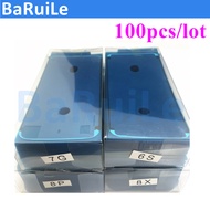 BaRuiLe 100pcs Waterproof 3M Adhesive for 6S 7 8 Plus X XS Max XR 11 12 13 14 Pro Max Sticker LCD Screen Frame Tape