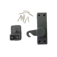 PVC FOLDING DOOR LOCK WITH SCREW / PINTU SLIDING / PINTU LIPAT