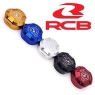 FOR 15ML TANK / S1 / S2 / E4+ / S1-FL UNIVERSAL * BRAKE FLUID TANK CAP RCB S1 ALLOY * GOLD BLUE SILV