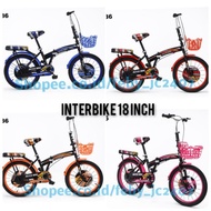Promo Interbike Sepeda Lipat Anak ukuran 16 inch 18 inch Limited