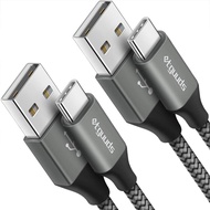 Etguuds USB to USB Cable 3 Feet (About 91.4cm), 2pcs USB A to C Type Charger Cable Fast Charging, Su