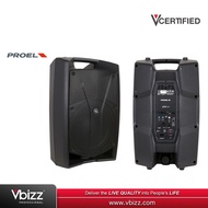 PROEL V12PLUS 12" 600W Active 2 Way Full Range Powered Speaker (V12 PLUS)  Similar to Behringer Spea