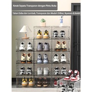 Transparent Shoe Box – Dustproof & Stackable Shoe Storage Box