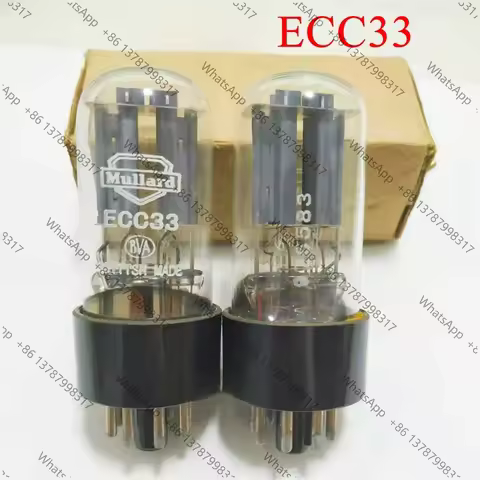 British ECC33 vacuum tube replaces 6SN7 6H8C 6N8P CV131 5962 tube DIY audio amplifier
