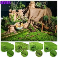 JAVIER Artificial Moss Carpet, Durable Lifelike Fake Moss Grass Turf, Photography Props No Watering 