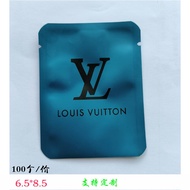 Street Wear Orange Color Aluminum Foil Packaging Bag 5 * 8 Tea Vacuum Aluminum Foil Bag Coffee Powde