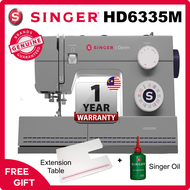 Singer HD6335M Denim Heavy Duty Sewing Machine (New Version Singer 4432) + Extension Table