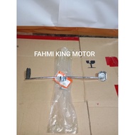 GEAR OPERATION PEDAL RS 100 RX 100 THICK IRON MATERIAL CHROME SHINY IMPORT PART QUALITY