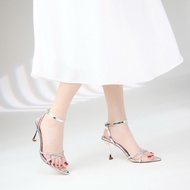 Giày Cao Gót MWC G103 - Sandal Cao Gót Quai Chéo Đính Đá Sang Chảnh