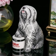 英國Royal Doulton手繪古代牧羊犬2011 Dulux DOG手繪陶瓷工藝品