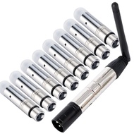 ⭐Wireless DMX 512 System 2.4G Receiver Transmitter LED DMX512 DMX Dfi DJ Lighting dmx controller For