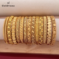 Goldvana 916 Closed Cartier Love Bracelet Emas Dubai Hollow Out Elegant Gelang tangan keras Tangan B