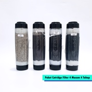 ELIM Filter - Paket Catridge 10 inch BEST 4 Macam 4 Tahap / Filter Air