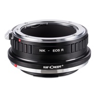 K&amp;F Concept Adapter for Nikon F Auto AIS D Lens to Canon EOS R Camera RF R5 R6