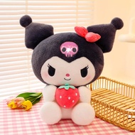 Sanrio Cartoon Kuromi My Melody Cinnamoroll Pochacco Pompom Purin Strawberry Cute Hug Plush Doll Toy