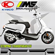 Decal Sticker Striping Transparent Variations Uv Kymco Like 125 Sport Kymco Like 150i Abs Kymco Like