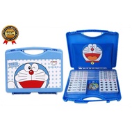 【SG Supplier】SG Limited Edition Doraemon Portable 26mm Mini Mahjong set 144+4pcs(Animals) Travelling/Portable with box.