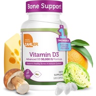 Zahler - Advanced Vitamin D3 50000 IU capsules (120 Count) Kosher Vegetarian Friendly Vitamin D for 