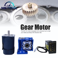 มอเตอร์ลดระดับเฟือง Meterk 120W 220VAC 5IK120RGN อุปกรณ์สำนักงานตัวควบคุมความเร็วสำหรับ RV40 (อัตราส