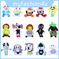 Plush Undertale Charming Doll Sans Sunflower Chara Asriel Lancer Stuffed Gift Children