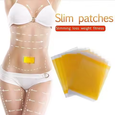 10PCS Body Shaping Patches Belly Toning Pill Fast Burning Fat Lymphatic Improve Stomach Belly Slimmi