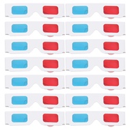 Movies Glasses 3D Cardboard Glasses Universal Anaglyph 3D Glasses Fashion Cardboard 3d Glasses For M