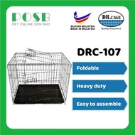 DR. CAGE DRC-107 2 Door Pet Cages Wrought Iron with Powder Coating / Dog Cage / Sangkar Anjing