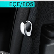 Car Styling Interior Window B Pillar Hook Silver Cover Trim For Mercedes-Benz EQE EQE350 EQS450 EQS5