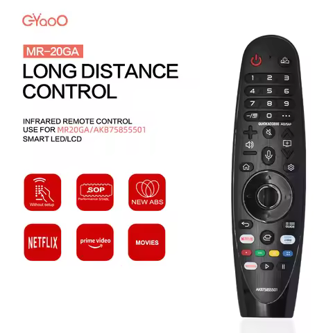 AKB75855501 MR20GA IR Remote Control For Smart TV AI OLED Smart TV without Voice Cursor Function MR2