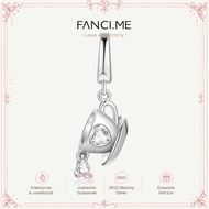 FANCIME Coffee Cup Silver Charm