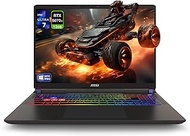 MSI Vector 16 HX AI Gaming Laptop, Intel Ultra 7-255HX, 64 GB DDR5 RAM, 4 TB PCIe SSD, 16” FHD+ (192