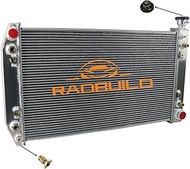 3 Row Aluminum Radiator for 1988-1999 Chevy GMC C/K/R/V 1500 2500 3500 P30 P3500 Pickup 5.0/5.7L V8 