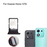 For Huawei Honor X70i New Tested Sim Card Holder Tray Card Slot For Huawei Honor X 70i Sim Card Hold